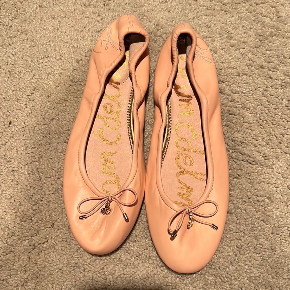 Sam Edelman Ballet Pink Felicia Flats-Never Worn! Perfect Condition! Great buy!